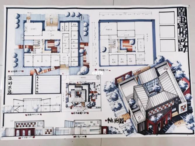 018|建筑快题图书馆快题设计的不同解法