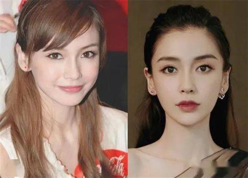 angelababy与日本板野友美相比在嫩模时期与现在的颜值气质差距非常大