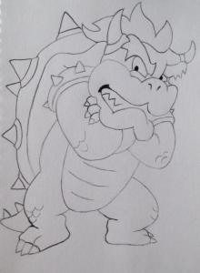 可爱魔王简笔画