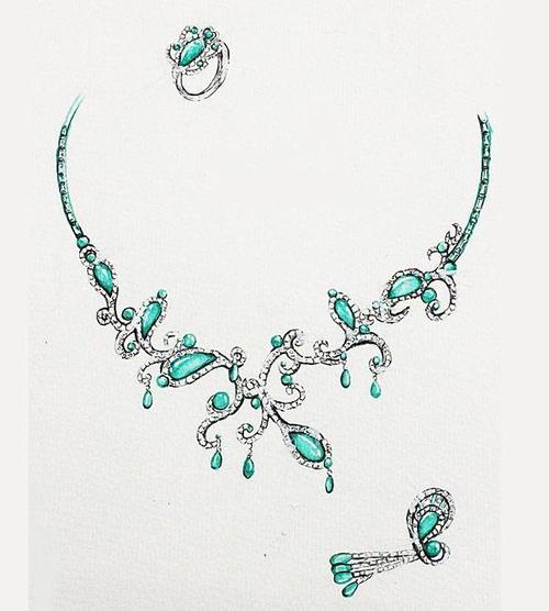 配饰手稿-鞋帽配饰设计-服装设计