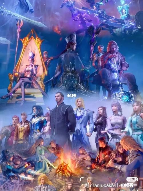 史莱克七怪的合照(可截图)_斗罗大陆_影视_动漫_动漫