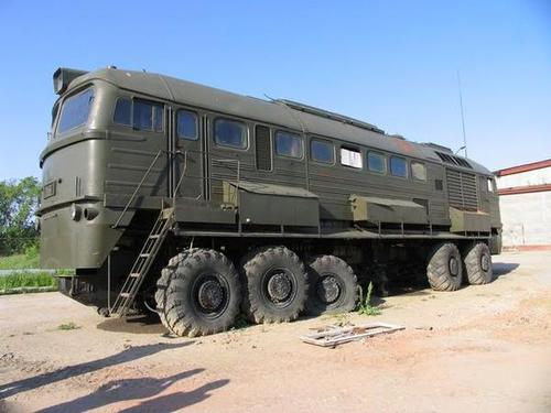 俄罗斯火车头卡车