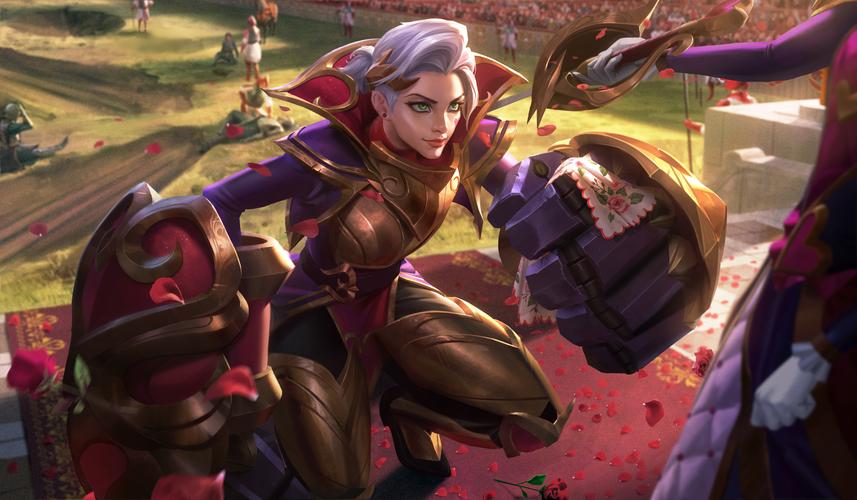 lol英雄联盟第三十三期皮城执法官(蔚)4k原画壁纸