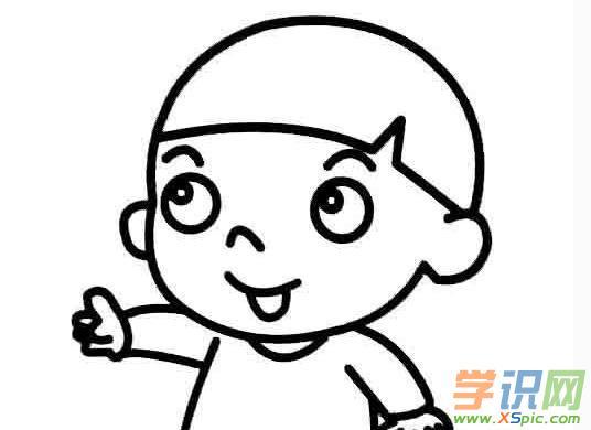 简笔画人物图片大全_儿童画人物简笔画图片