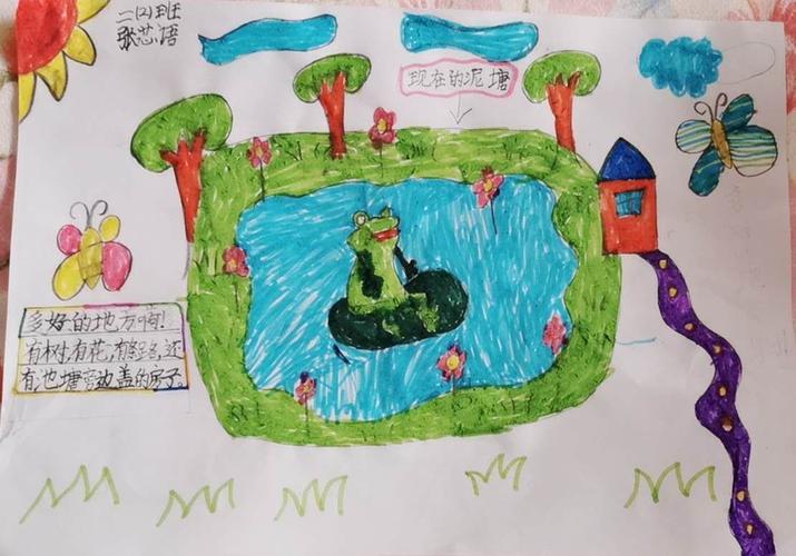课文内容这样记——《青蛙卖泥塘》