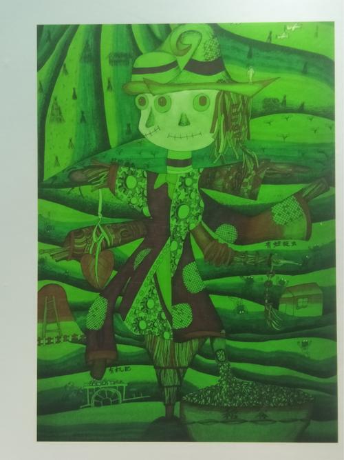 第33届全国青少年科技创新大赛优秀科幻画作品留存
