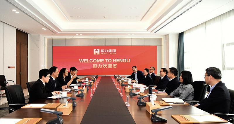 苏豪控股集团总裁周勇调研恒力(苏州)产业园
