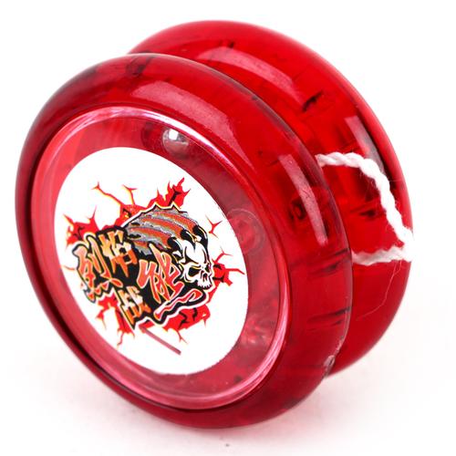 仁达热卖儿童溜溜球6cm直径悠悠球红色 炫丽精美包装环保安全