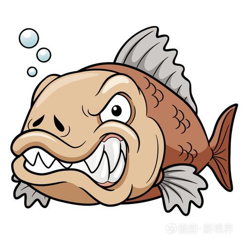 愤怒鱼卡通