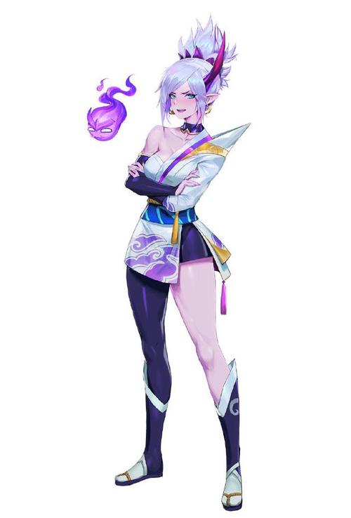 英雄联盟灵魂莲华皮肤「锐雯立绘」娇嗔怒骂,都很迷人