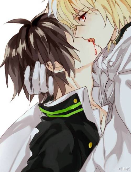 终结的炽天使#百夜米迦尔#百夜优一郎#cp