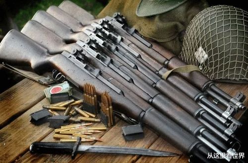 m1式加兰德半自动步枪如果要说到二战威力,性能,火力集一身的枪械,那