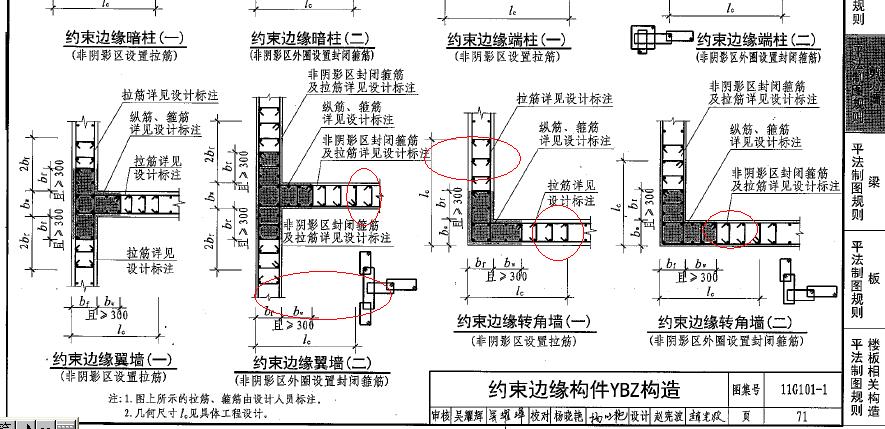你好:图纸中是构造边缘就不要加了,有约束边缘的就要加.
