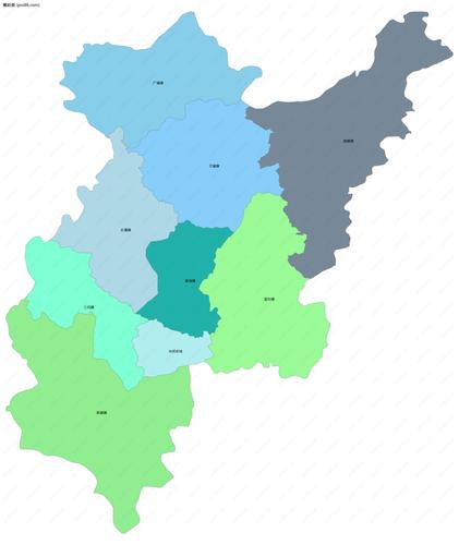 蕉岭县边界地图