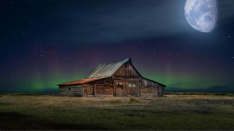 小木屋图片风景图片(1/15)