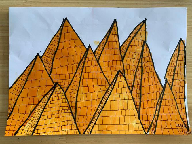 三年级美术下册第三课《曲曲直直》