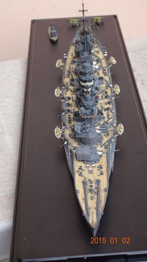 1/700战舰 扶桑 完工_看图_模型船吧_百度贴吧