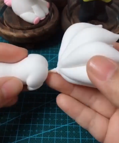 黏土九尾狐怎么做