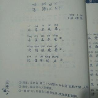 20171129马诗二年级日有所诵