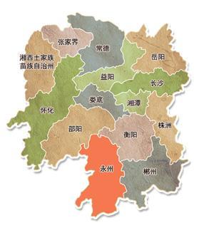 湖南省地图