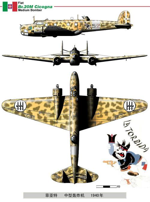 二战意大利飞机彩色图鉴