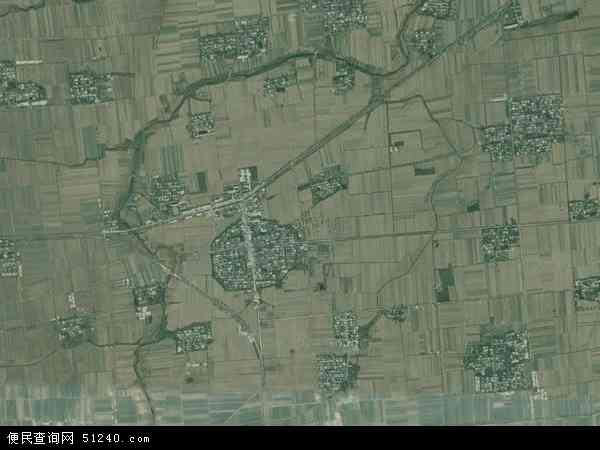 中国河南省驻马店市遂平县文城乡地图(卫星地图)