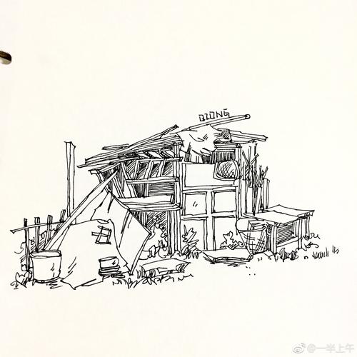 速写风景|纯艺术|绘画|粉红保安 - 原创作品 - 站酷 (zcool)