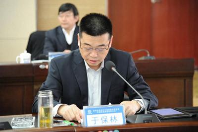 中铁隧道集团党委书记于保林致欢迎词
