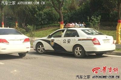 西安的比亚迪警车
