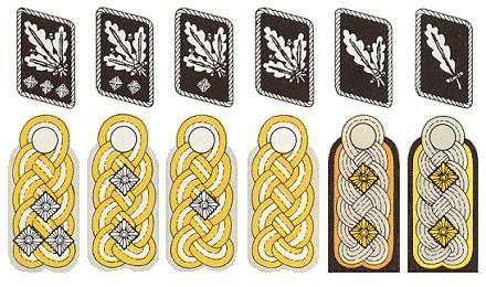 德国党卫队和武装党卫队军衔