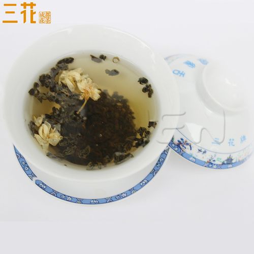 [成都市春秋茶业] 100g 罐装 三花印象蟹目香珠老成都盖碗特级茉莉