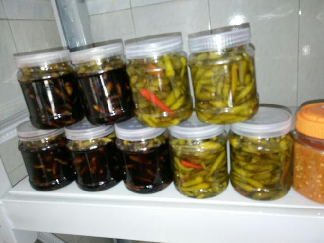 酱油泡辣椒,醋泡辣椒