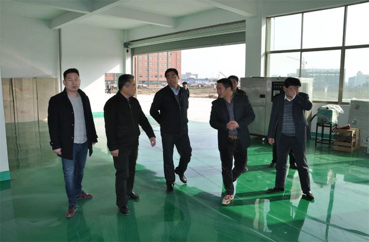 阜阳市常委常务副市长卢仕仁在阜南县县委书记崔黎陪同下到集团本部