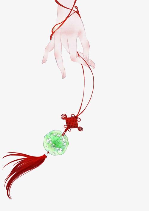 古风手绘手免抠作图素材封面