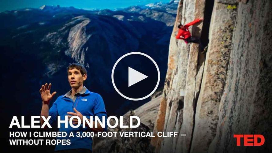 alex honnold"s ted talk on free soloing el cap