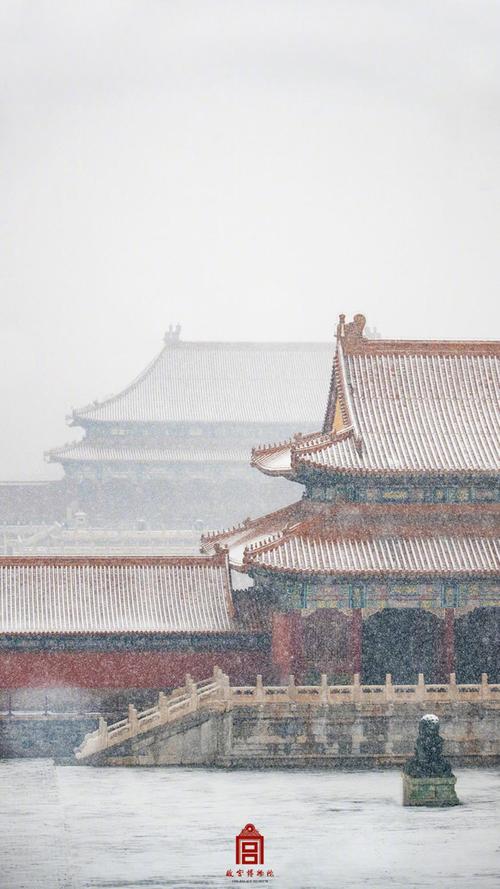 故宫,下雪了壁纸