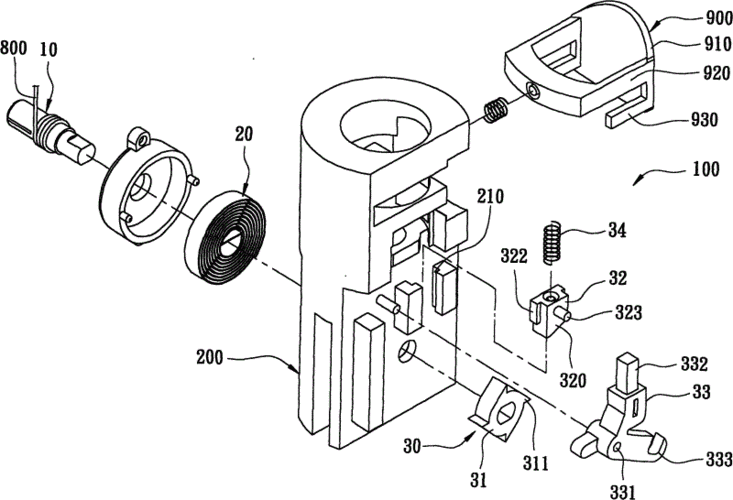 cn201480247u_自动伞的安全装置失效