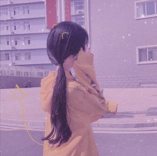 紫色系·女生头像:满眼星河不及你的美,你满眼星河不曾有我!