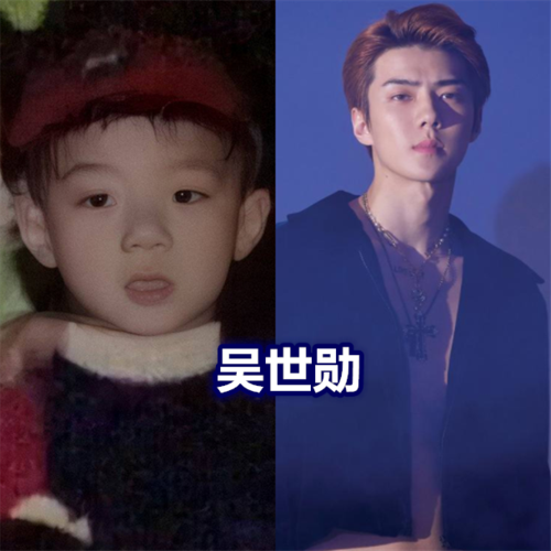 爱豆童年照多可爱,吴世勋朴灿烈奶萌,看到权志龙:果然