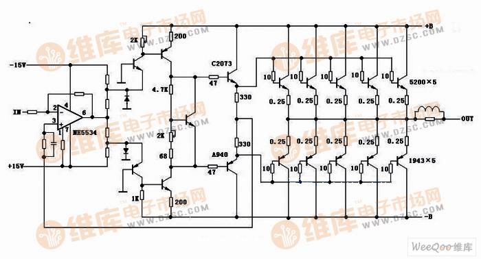 metl mx3202功放电路图