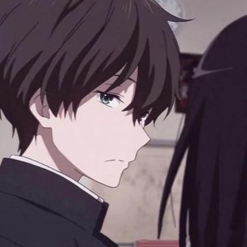 微信动漫情侣头像一左一右