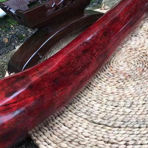 收藏级少见满星瘤疤镇宅招财风水柱印度小叶紫檀木高油密 满金星老