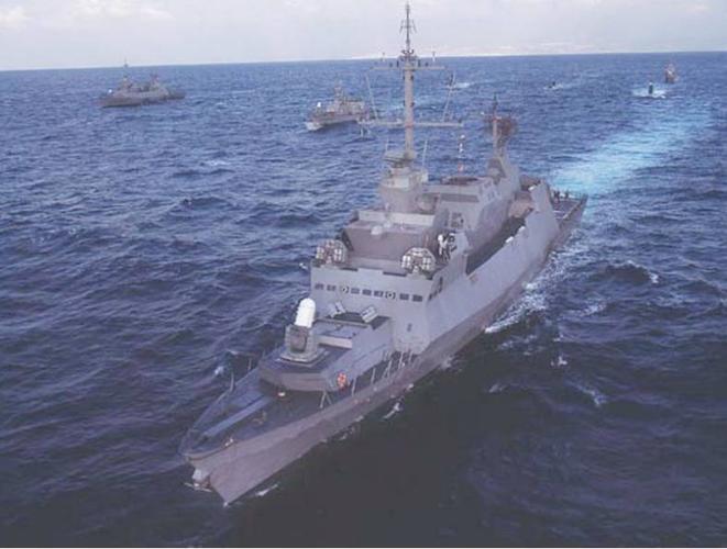 千吨小舰塞下64枚防空和8枚反舰导弹,以色列萨尔5型护卫舰