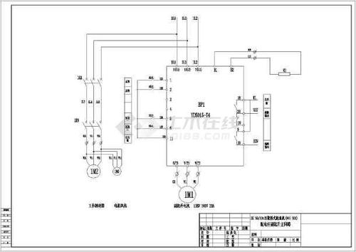 sk5010t双梁桥式起重机全套电气施工图