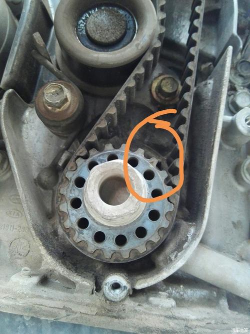【图】终于鼓足勇气自己动手更换正时皮带_伊兰特论坛_汽车之家论坛