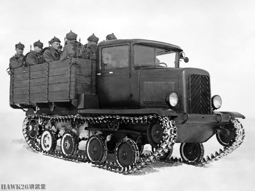 图说:苏联早期履带式炮兵拖拉机的发展 从零开始 因战争遭放弃