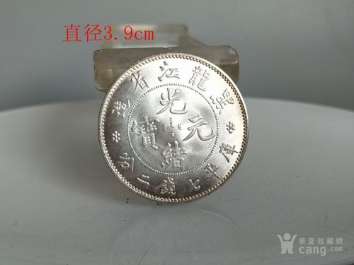 乡下收的光绪黑龙江原光银元