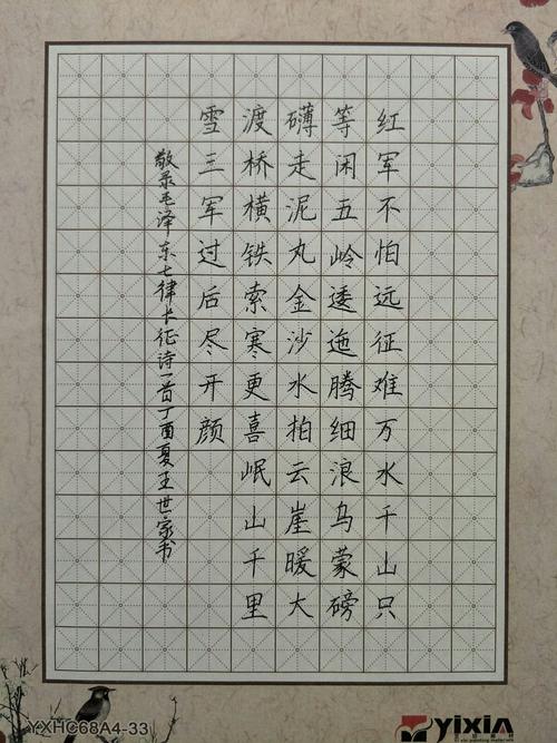 长篇诗词练习作品