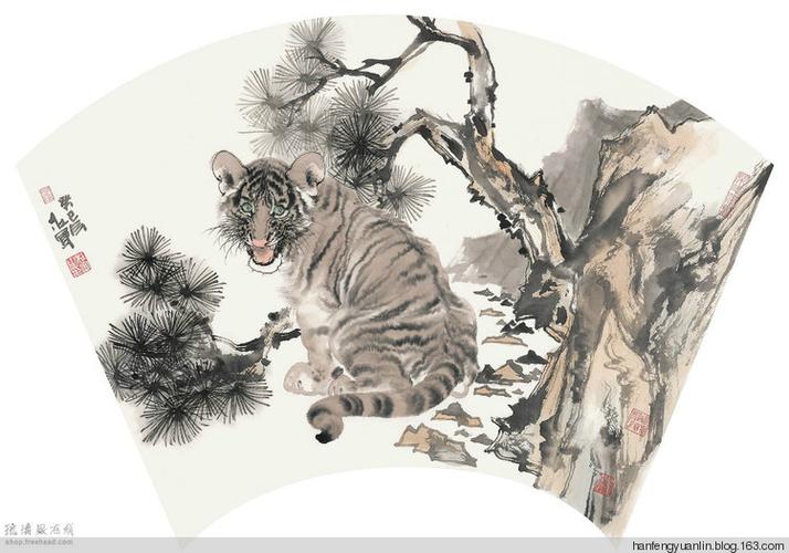 杜军画虎 - 山野村夫 - 山野村夫