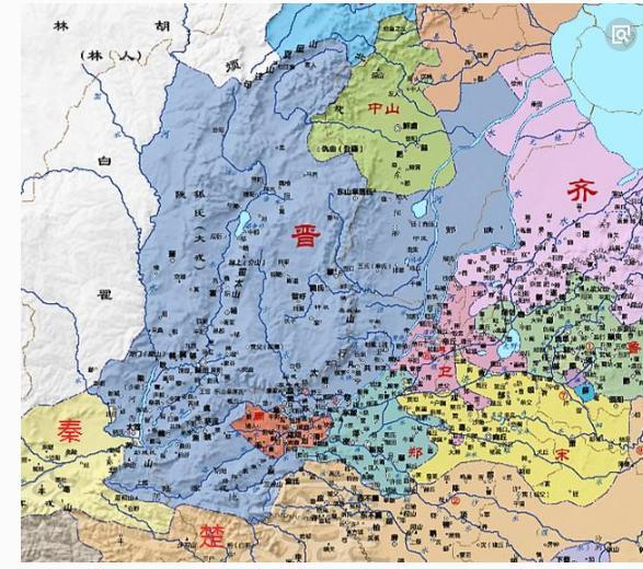 姬姓诸侯国之晋国
